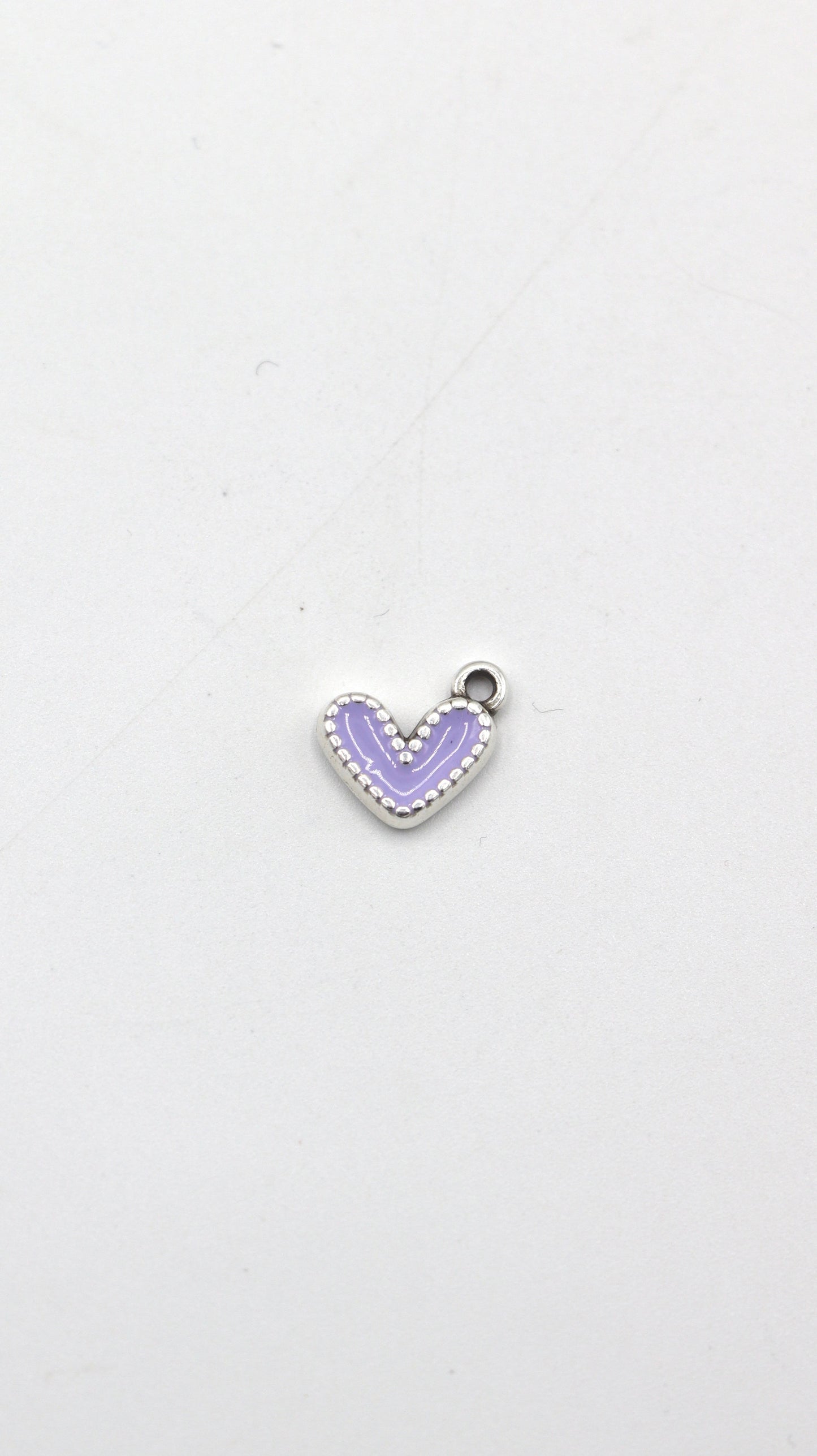 Charms / Pendentifs Cœurs Colorés