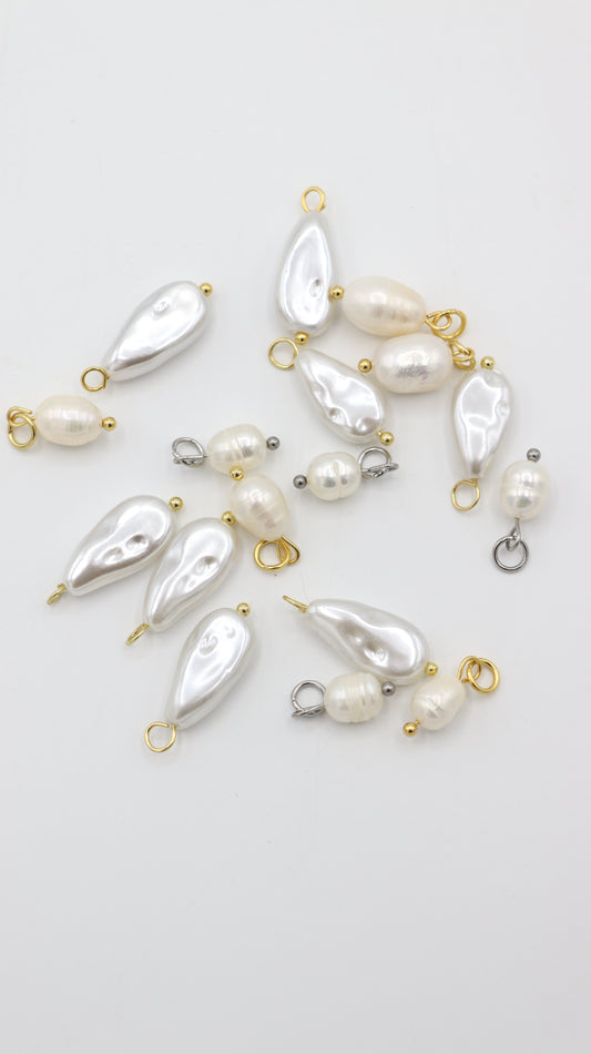 Charms perles d'eau douce