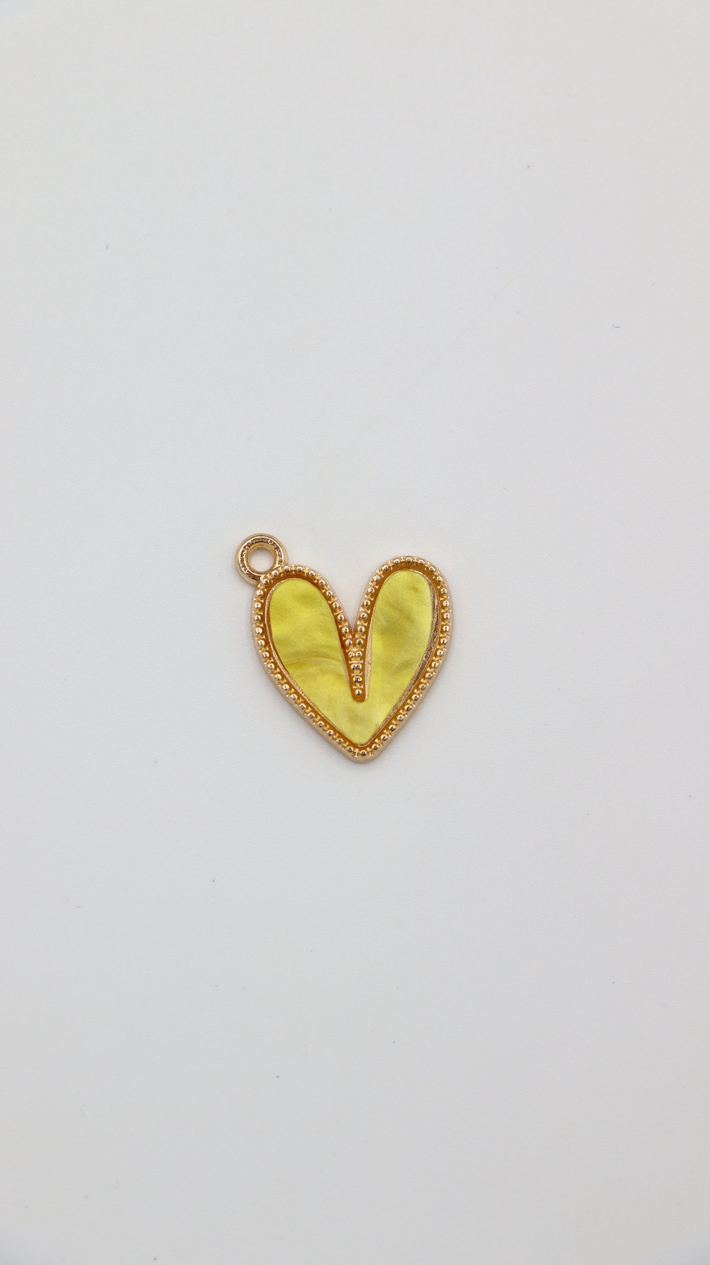 Charms / Pendentifs Cœurs Colorés